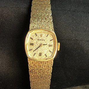 Rolex Ladies Dress Watch 14K Gold Vintage 1960's